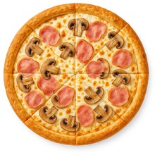 Ветчина и грибы